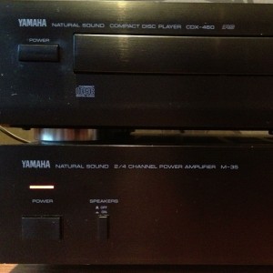 Yamaha Natural Sound M-35 och CDX-460_3
