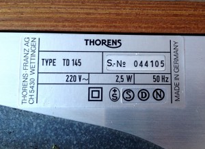 Thorens TD 145_9