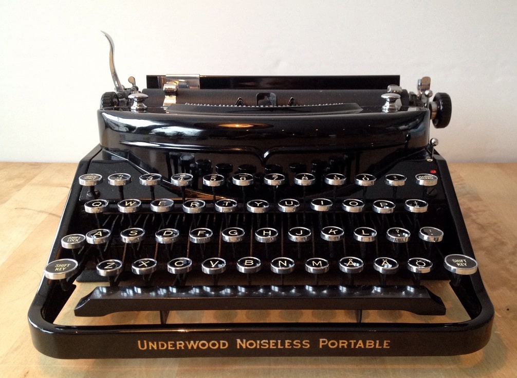Underwood Noiseless Portable 1935