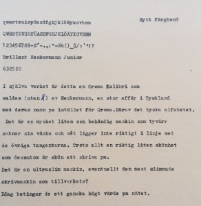 Neckermann Brillant Junior textprov