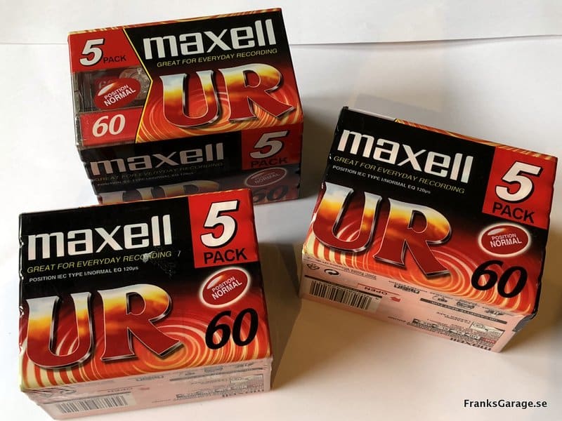 Maxell UR 60 5packar