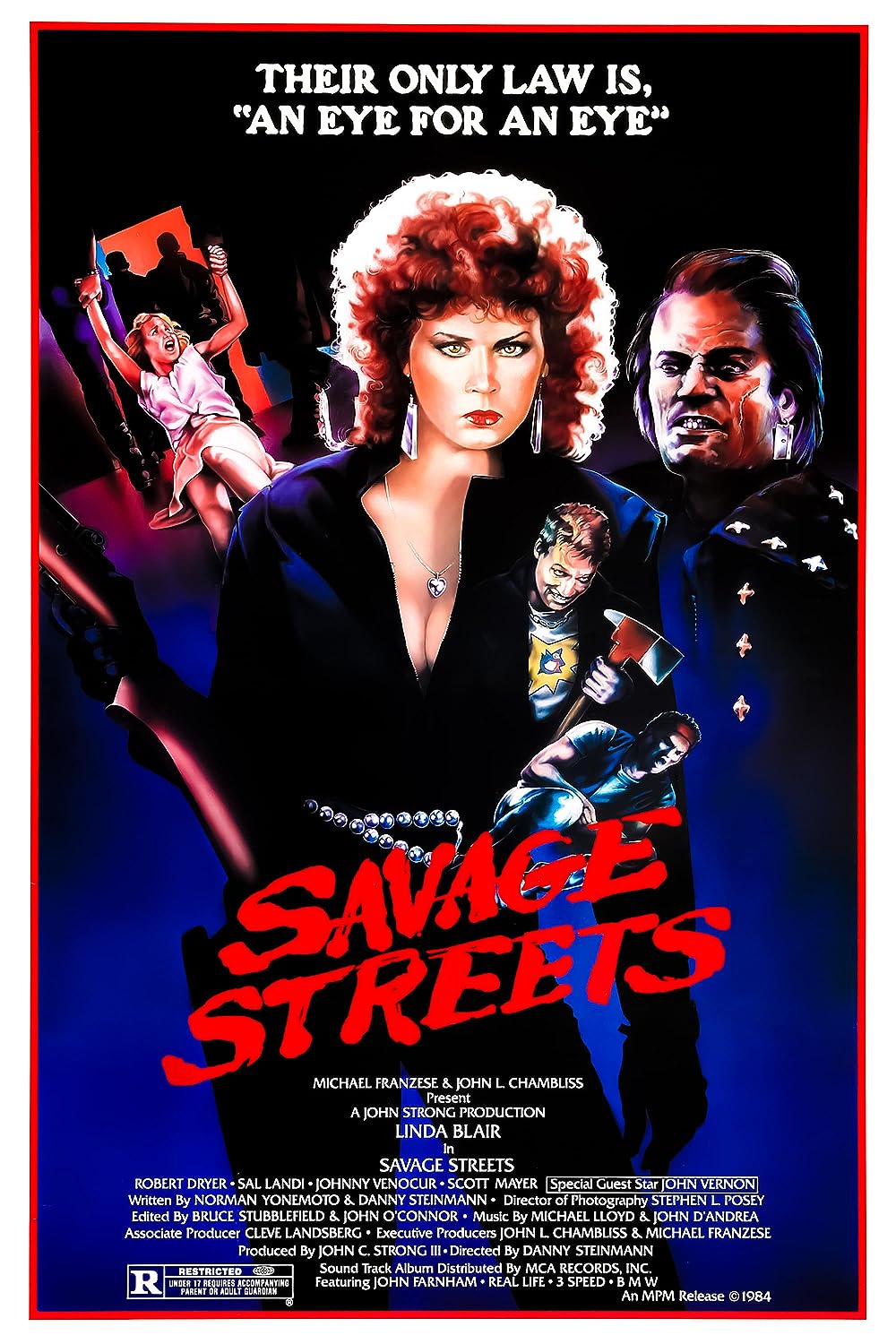 Savage Streets poster