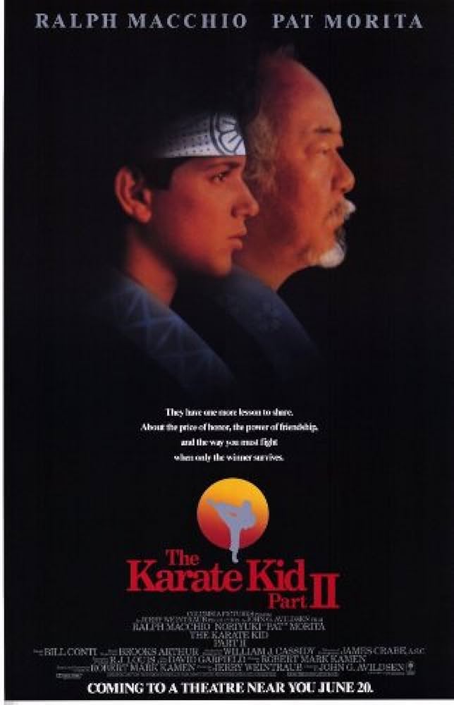 Karate Kid II poster