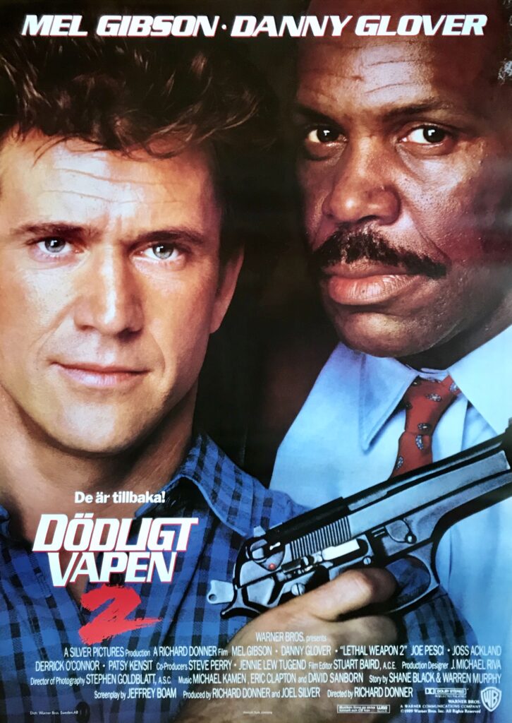 Dödligt Vapen II poster