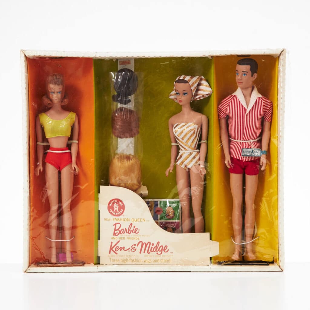 New Fashion Queen Barbie and her friends Ken & Midge