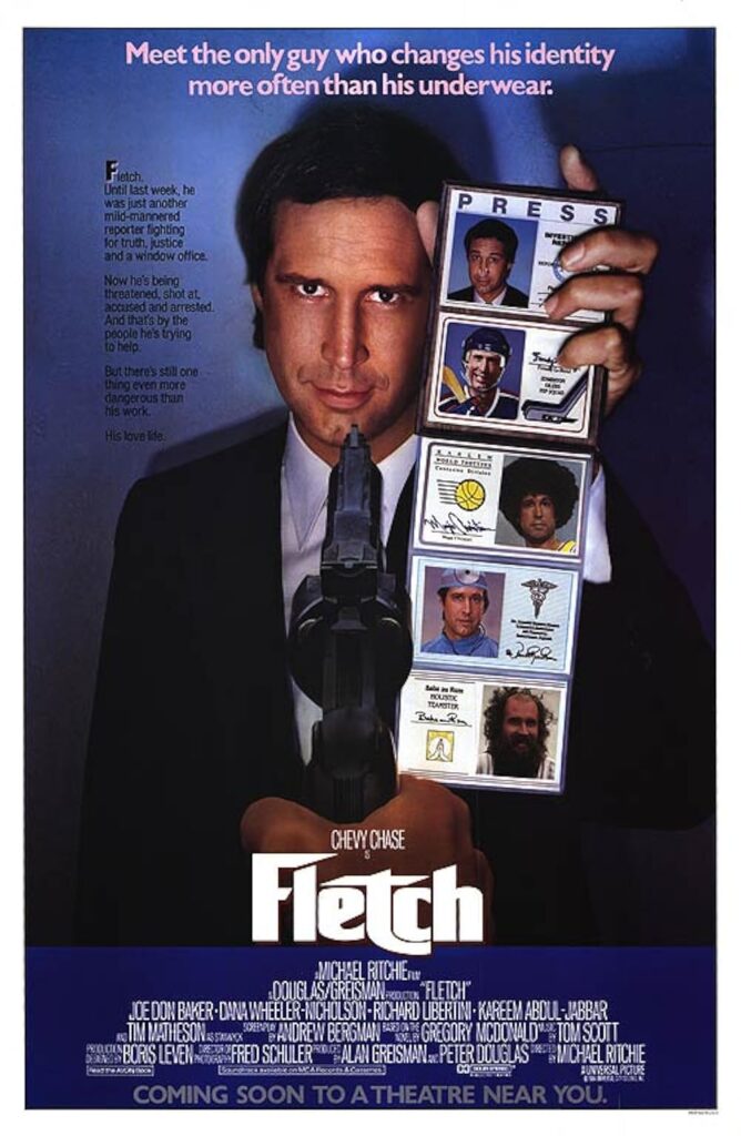Fletch (1985) poster